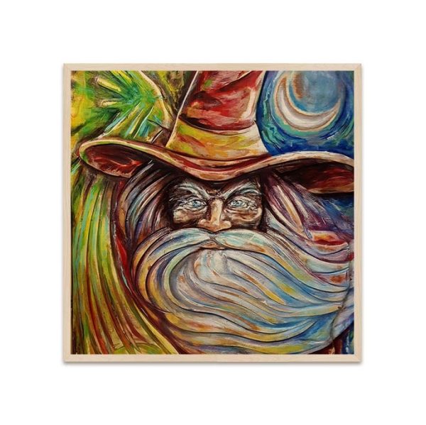 The Wizard Square Wooden Table Top - Two Sizes Available Online now - Image 3