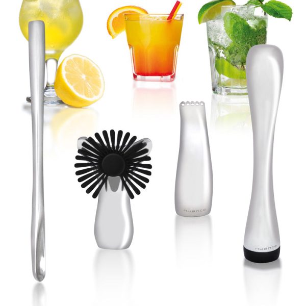 Nuance Stainless Steel Bar Set For Sale