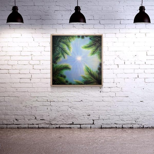 Sky and Trees Square Wooden Table Top - Two Sizes Available Online now - Image 4