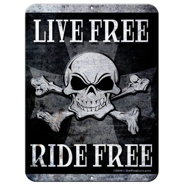 Live Free Kolorcoat™ Metal Bar Sign For Cheap - Image 2