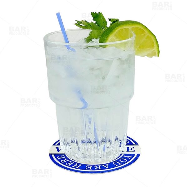 Drink Coasters - Round 3.5  Diameter  We Are Glad You Are Here  - Pack of 250 Cheap - Image 3
