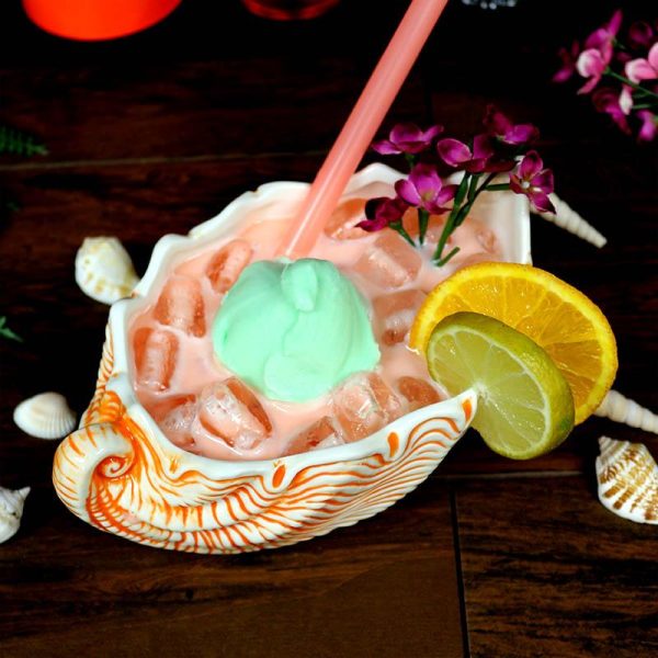 BarConic ® Tiki Mug - Sea Shell - 30 ounce For Discount - Image 5