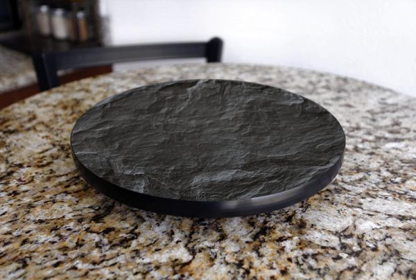 Lazy Susan - SLATE design - 3 Different Sizes - For Kitchen Table Top Fashion