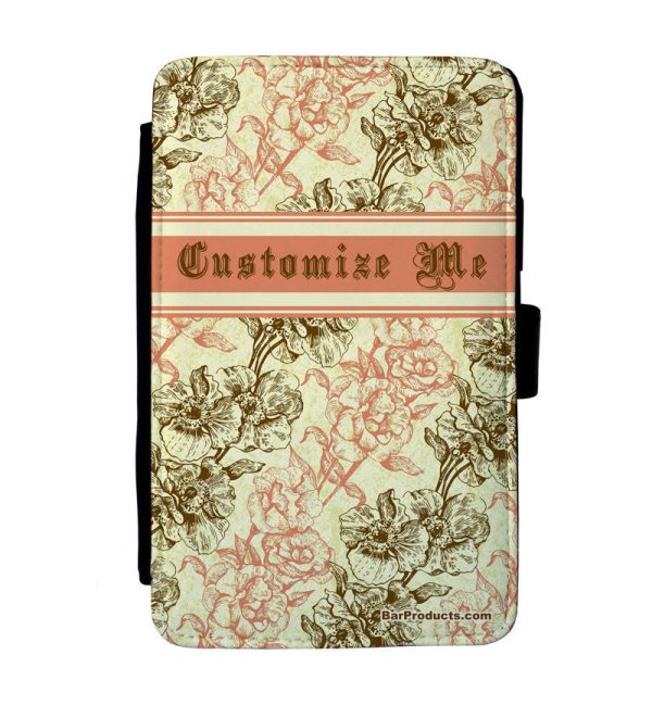 CUSTOMIZABLE Guest Check Pad Holder - Vintage Floral Online Hot Sale