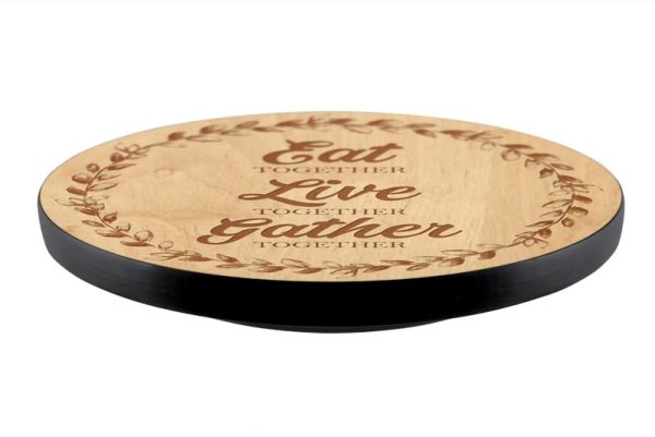 Lazy Susan - EAT LIVE GATHER - 3 Different Sizes - For Kitchen Table Top For Discount