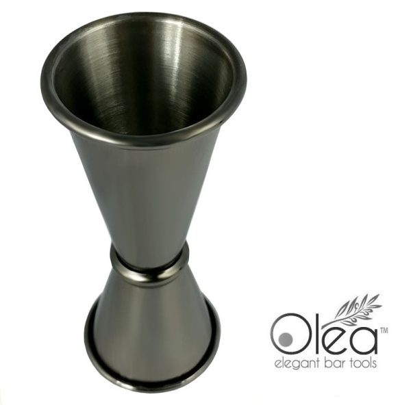 Olea™ Japanese Tall Jigger - Gunmetal Plated - 1 1 2oz X 1oz For Discount - Image 3