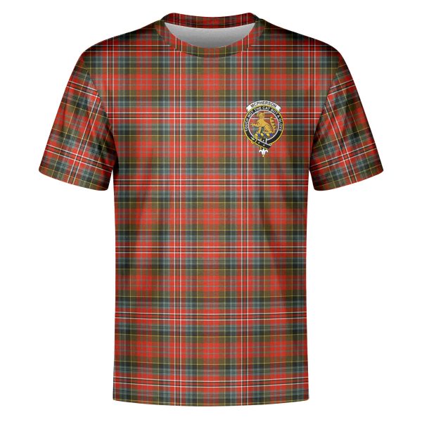 McPherson Weathered Tartan Crest T-shirt Cheap