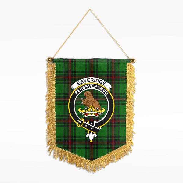 Beveridge Tartan Crest Wall Hanging Banner Sale