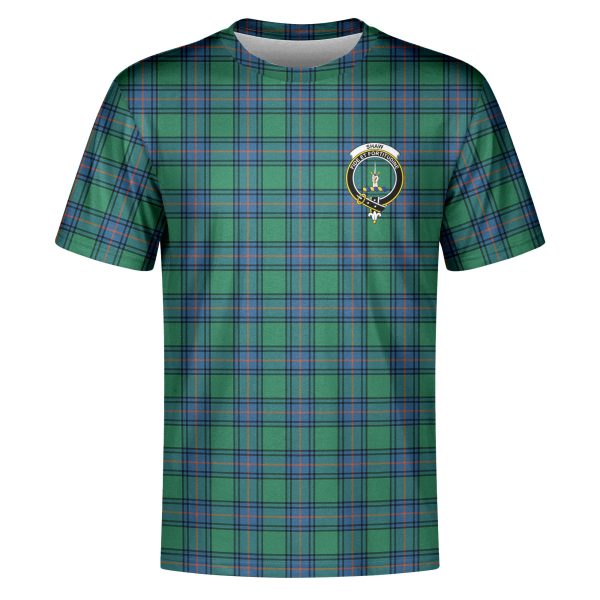 Shaw Ancient Tartan Crest T-shirt Fashion
