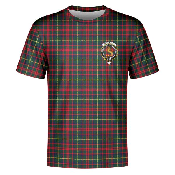 MacKintosh Hunting Modern Tartan Crest T-shirt Online Sale
