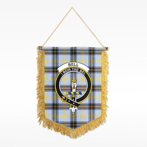 Bell of the Borders Tartan Crest Wall Hanging Banner on Sale